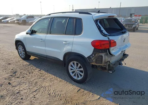 2018 Volkswagen Tiguan Limited 2.0T z USA, uszkodzony, nr VIN WVGBV7AX9JK003009